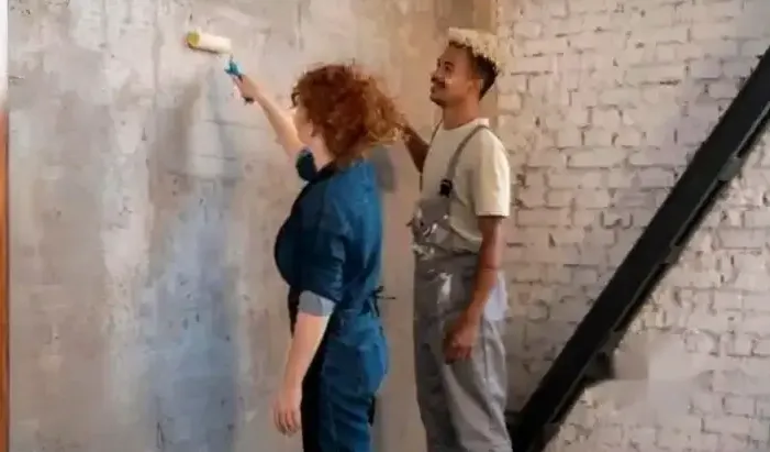 Detal ściany